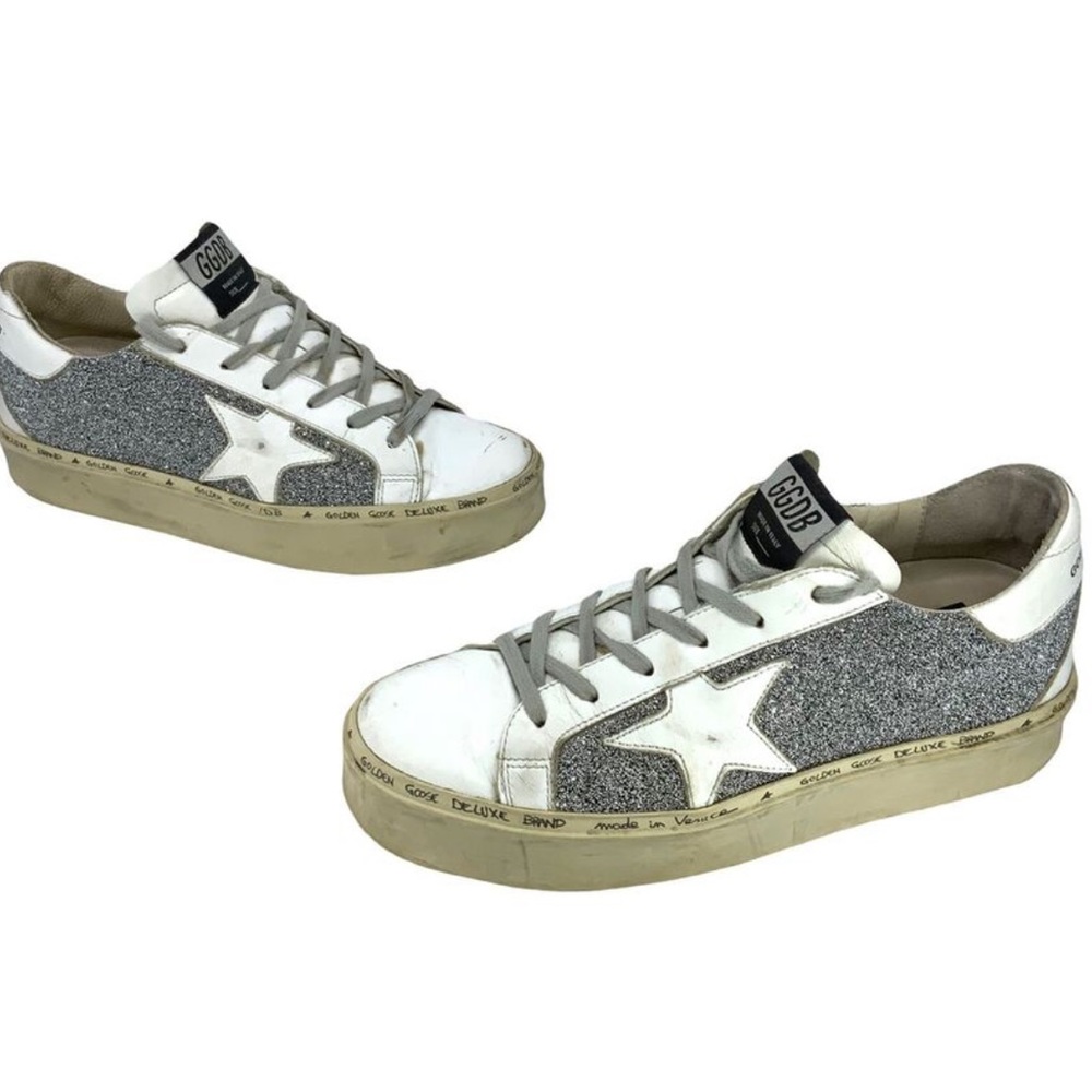 GOLDEN GOOSE with real Swarovski crystals